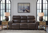 Crossplex Power Reclining Sofa, Loveseat and Recliner by Ashley at Eve Furniture