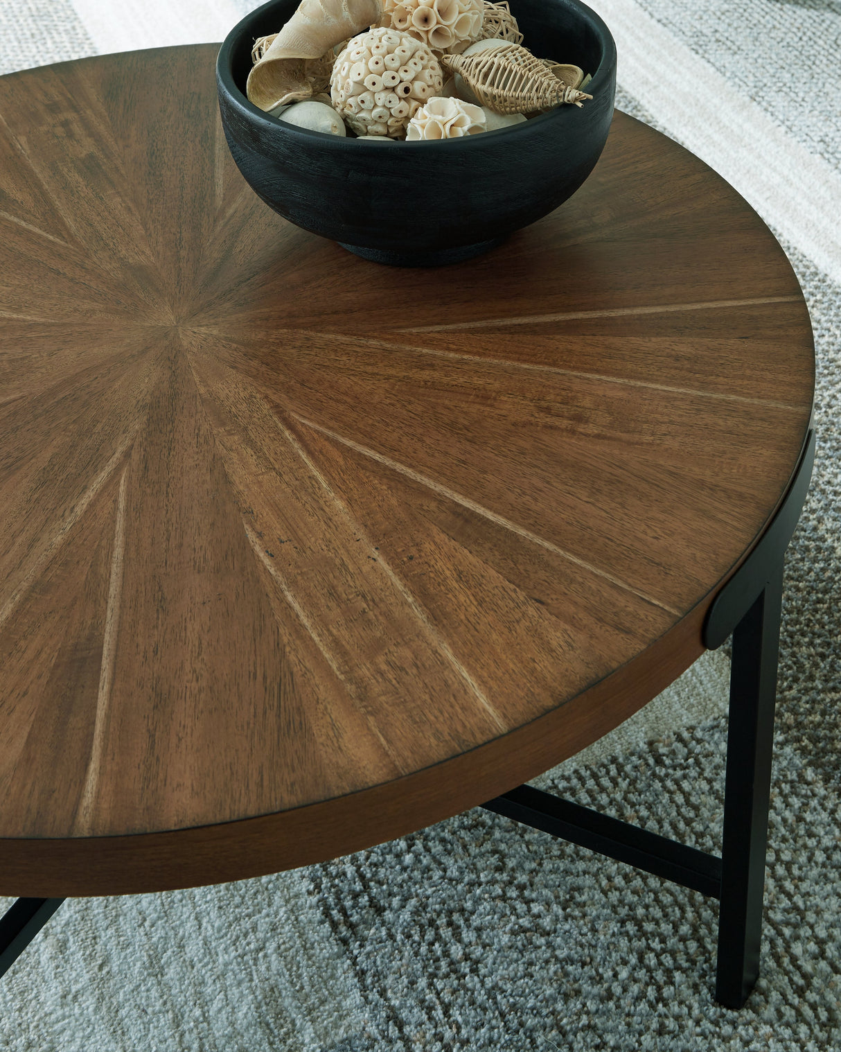 Crosstrail Brown Table (Set of 3) by Ashley at Eve Furniture