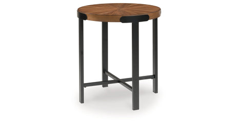 Crosstrail Brown Table (Set of 3) by Ashley at Eve Furniture
