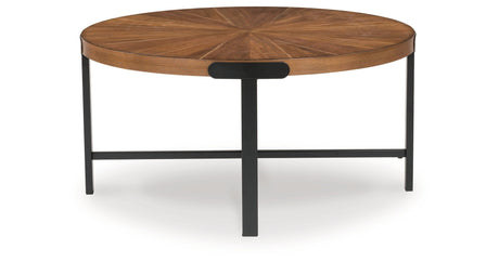 Crosstrail Brown Table (Set of 3) by Ashley at Eve Furniture
