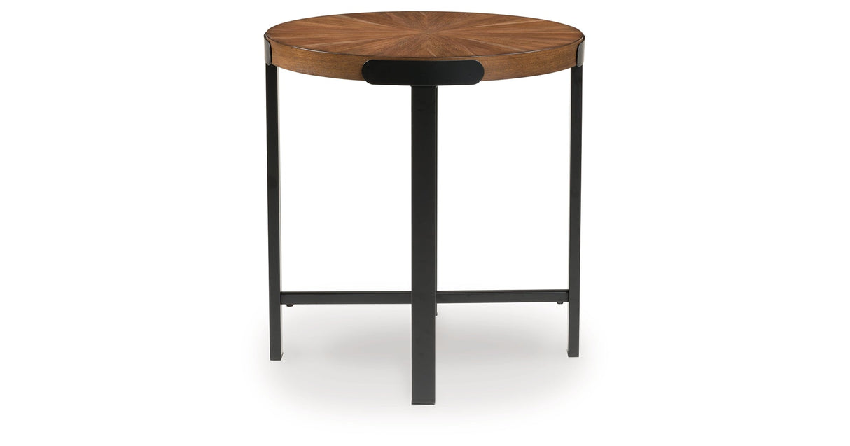 Crosstrail Brown Table (Set of 3) by Ashley at Eve Furniture