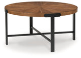 Crosstrail Brown Table (Set of 3) by Ashley at Eve Furniture
