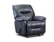 Crow Twilight Navy Recliner by Happy Homes at Eve Furniture