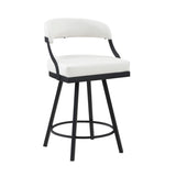 Crowley Black Swivel Pub Height Chair, Set of 2 by Homelegance at Eve Furniture