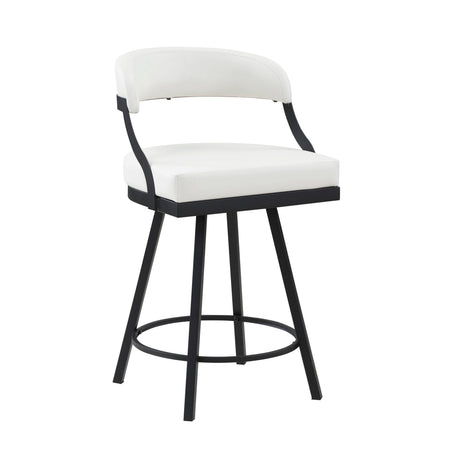 Crowley Black Swivel Pub Height Chair, Set of 2 by Homelegance at Eve Furniture
