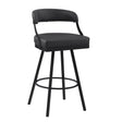Crowley Black Swivel Pub Height Chair, Set of 2 by Homelegance at Eve Furniture