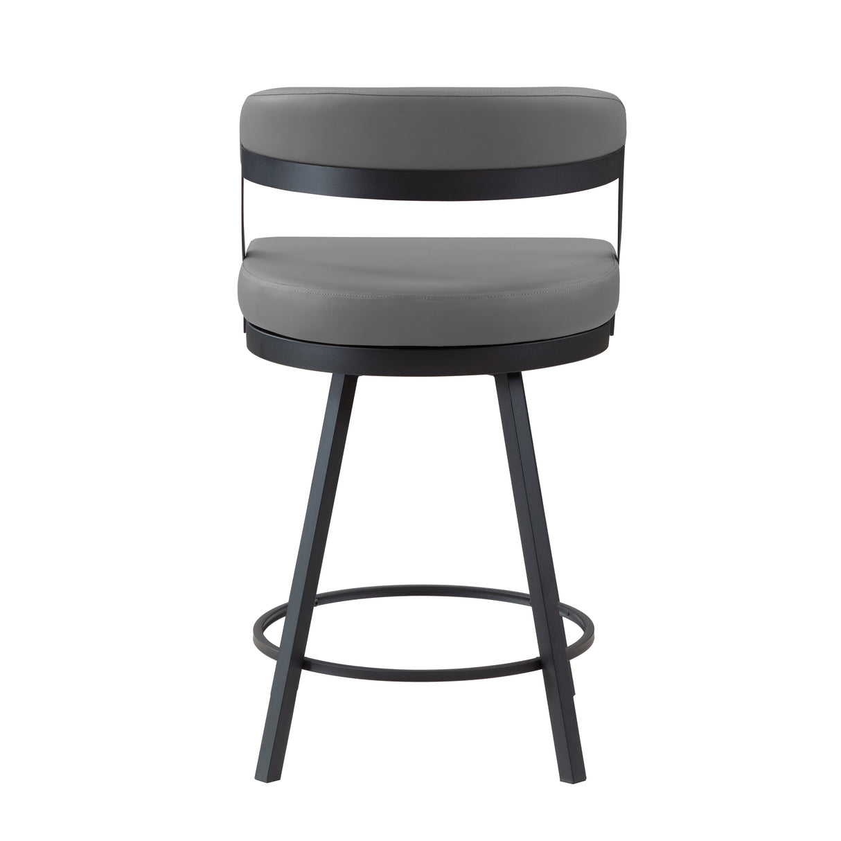 Crowley Gray Swivel Counter Height Chair, Set of 2 by Homelegance at Eve Furniture