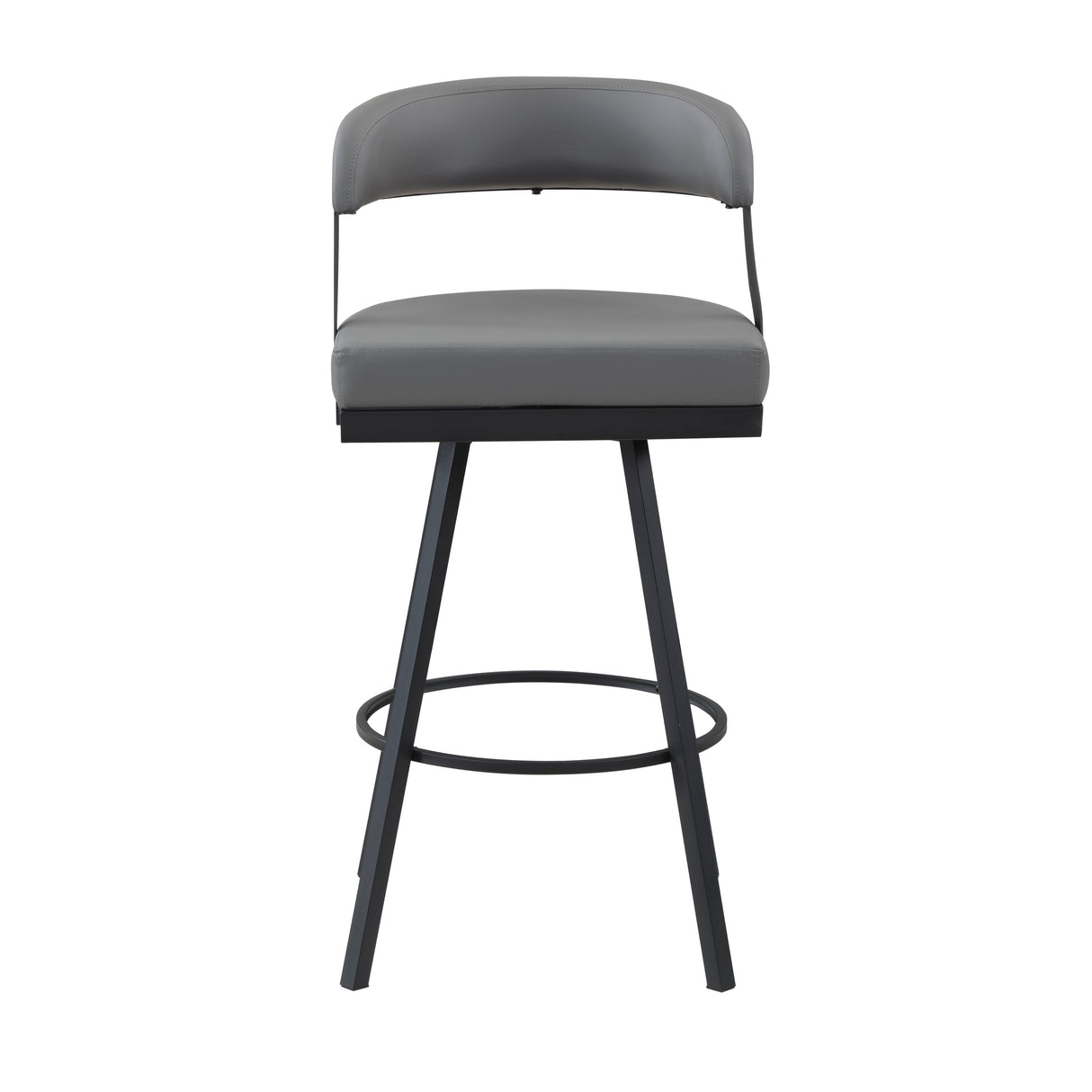 Crowley Gray Swivel Pub Height Chair, Set of 2 by Homelegance at Eve Furniture