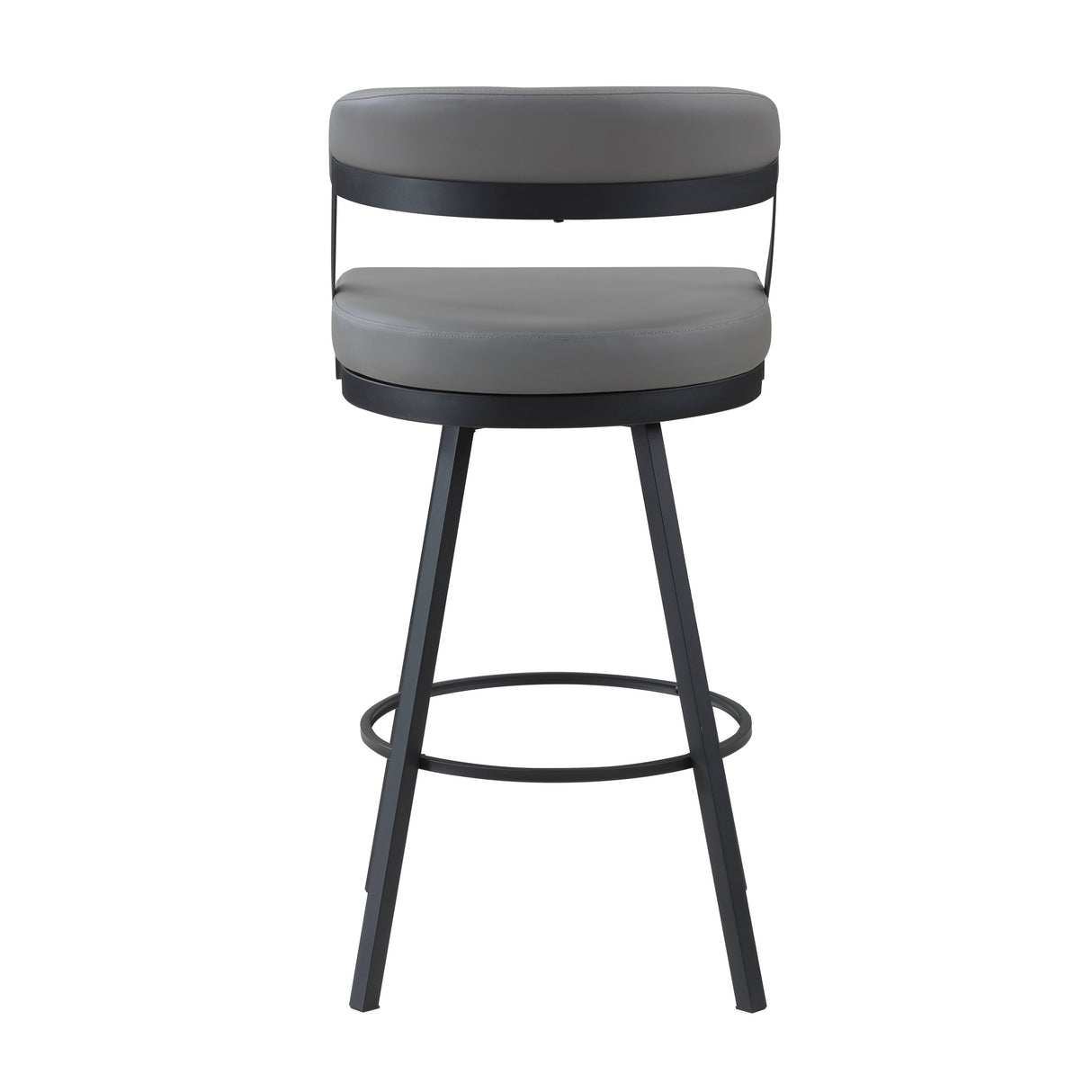 Crowley Gray Swivel Pub Height Chair, Set of 2 by Homelegance at Eve Furniture
