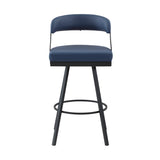 Crowley Gray Swivel Pub Height Chair, Set of 2 by Homelegance at Eve Furniture