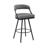 Crowley Gray Swivel Pub Height Chair, Set of 2 by Homelegance at Eve Furniture