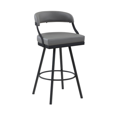 Crowley Gray Swivel Pub Height Chair, Set of 2 by Homelegance at Eve Furniture