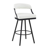 Crowley White Swivel Pub Height Chair, Set of 2 by Homelegance at Eve Furniture