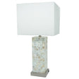 Crown White and Gray Table Lamp, Set of 2 by Crown Mark at Eve Furniture