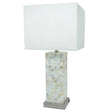 Crown White and Gray Table Lamp, Set of 2 by Crown Mark at Eve Furniture