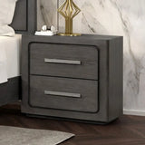Crowthorne Warm Gray 5-Piece Queen Bedroom Set by Furniture of America at Eve Furniture