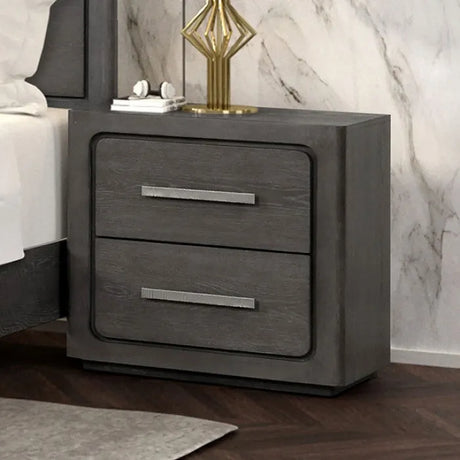 Crowthorne Warm Gray 4-Piece Queen Bedroom Set by Furniture of America at Eve Furniture