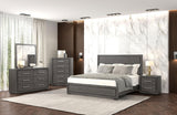 Crowthorne Warm Gray King Panel Bed by Furniture of America at Eve Furniture