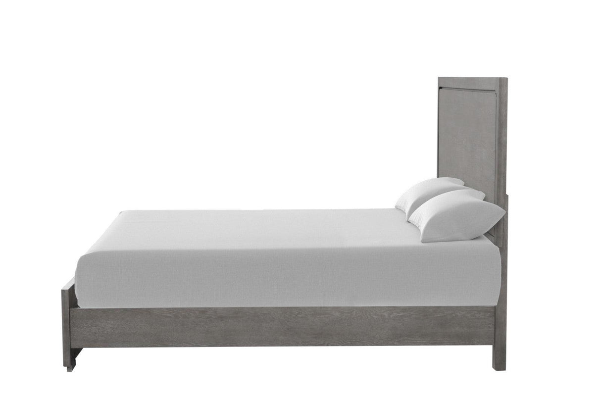 Crowthorne Warm Gray King Panel Bed by Furniture of America at Eve Furniture