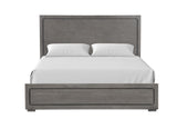 Crowthorne Warm Gray King Panel Bed by Furniture of America at Eve Furniture