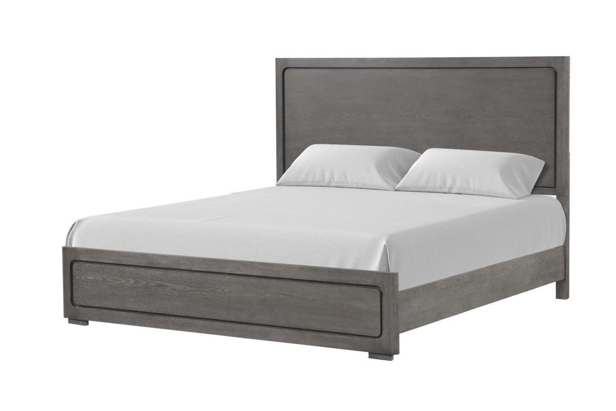 Crowthorne Warm Gray Queen Panel Bed by Furniture of America at Eve Furniture