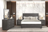 Crowthorne Warm Gray Queen Panel Bed by Furniture of America at Eve Furniture