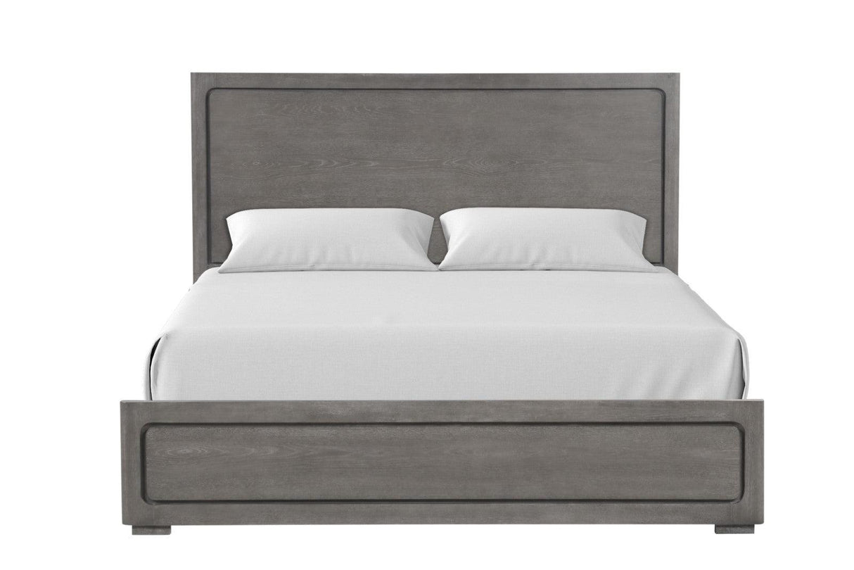 Crowthorne Warm Gray Queen Panel Bed by Furniture of America at Eve Furniture