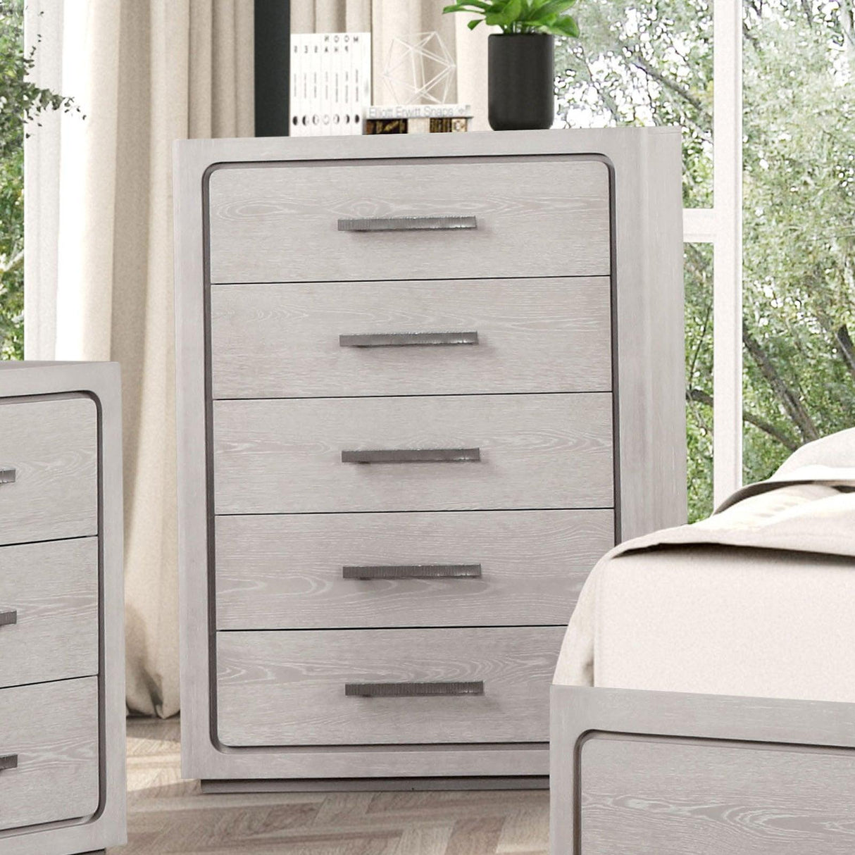 Crowthorne White Oak Chest by Furniture of America at Eve Furniture