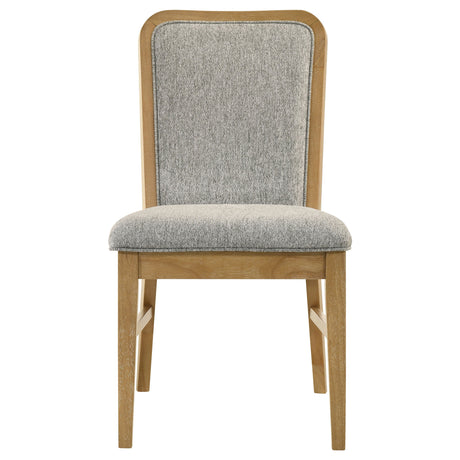 Croyden Weathered Natural 7-piece Rectangular Dining Set by Coaster at Eve Furniture