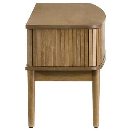 Croyden Weathered Natural 71-inch TV Stand Media Console by Coaster at Eve Furniture