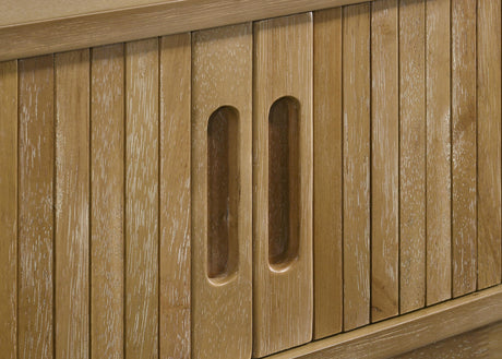 Croyden Weathered Natural 71-inch TV Stand Media Console by Coaster at Eve Furniture