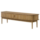 Croyden Weathered Natural 71-inch TV Stand Media Console by Coaster at Eve Furniture