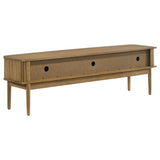 Croyden Weathered Natural 71-inch TV Stand Media Console by Coaster at Eve Furniture
