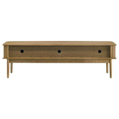Croyden Weathered Natural 71-inch TV Stand Media Console by Coaster at Eve Furniture