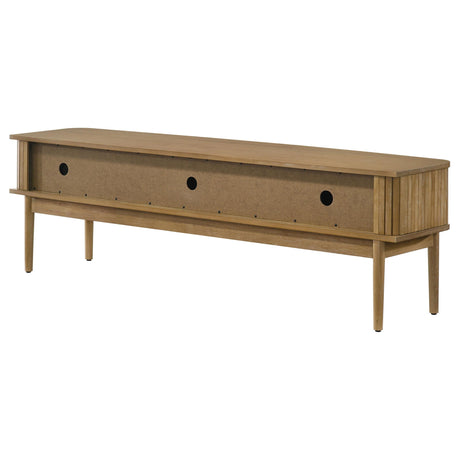 Croyden Weathered Natural 71-inch TV Stand Media Console by Coaster at Eve Furniture