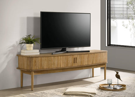 Croyden Weathered Natural 71-inch TV Stand Media Console by Coaster at Eve Furniture