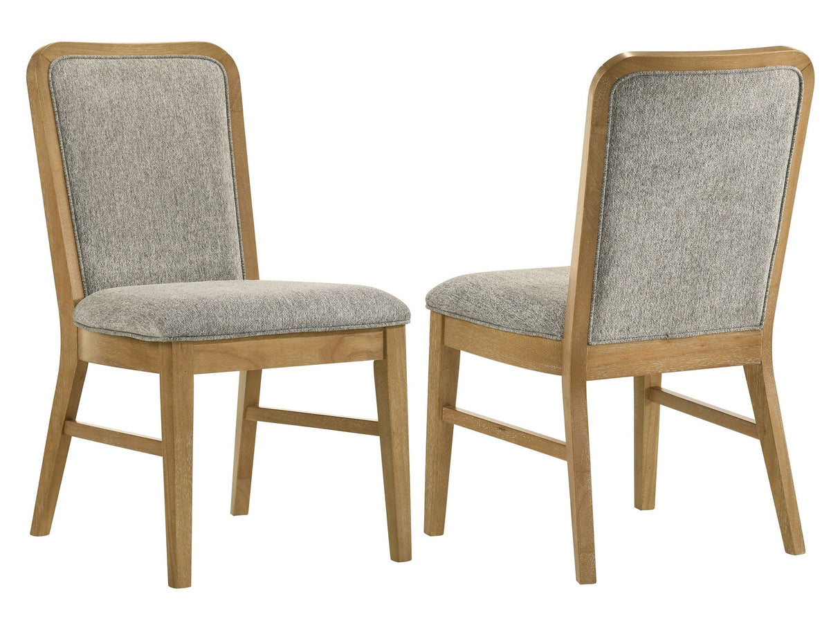 Croyden Weathered Natural Dining Side Chair (Set of 2) by Coaster at Eve Furniture