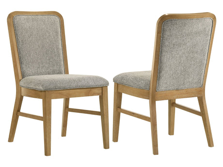 Croyden Weathered Natural Dining Side Chair (Set of 2) by Coaster at Eve Furniture
