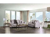 Croydon Light Gray Sofa & Loveseat by Furniture of America at Eve Furniture