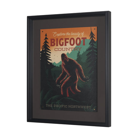 Cryptid Tourism I by Omar Escalante Textured Framed Artwork Matted under Glass by Mercana at Eve Furniture