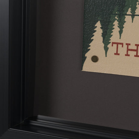 Cryptid Tourism III by Omar Escalante Textured Framed Artwork Matted under Glass by Mercana at Eve Furniture