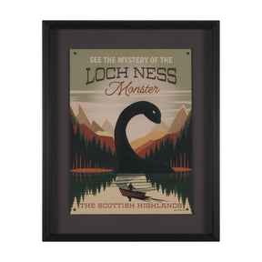 Cryptid Tourism III by Omar Escalante Textured Framed Artwork Matted under Glass by Mercana at Eve Furniture