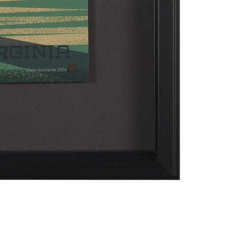 Cryptid Tourism IV by Omar Escalante Textured Framed Artwork Matted under Glass by Mercana at Eve Furniture