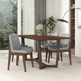 Crystal Dining Chair (Set of 2, Light Grey) by Ashcroft Furniture at Eve Furniture