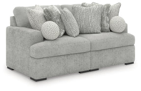 Cuddle Plush Arctic 2-Piece Modular Loveseat by Ashley at Eve Furniture