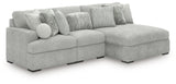 Cuddle Plush Arctic 3-Piece Right Arm Facing (RAF) Chaise Sectional by Ashley at Eve Furniture