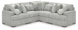 Cuddle Plush Arctic 5-Piece Sectional by Ashley at Eve Furniture