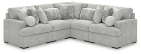 Cuddle Plush Arctic 5-Piece Sectional by Ashley at Eve Furniture