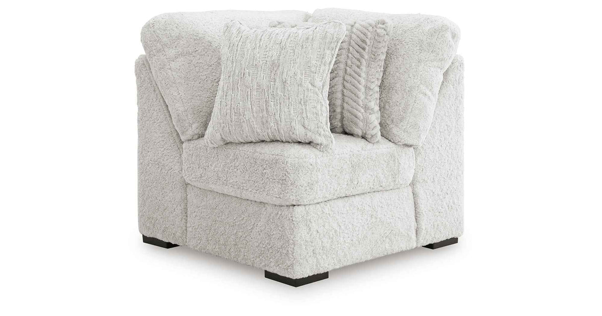 Cuddle Plush Arctic 5-Piece Sectional with LAF Chaise by Ashley at Eve Furniture