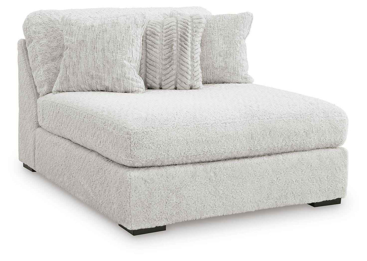 Cuddle Plush Arctic 5-Piece Sectional with LAF Chaise by Ashley at Eve Furniture